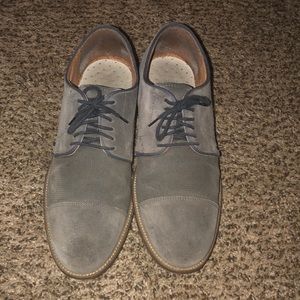 Suede Grey Dress Shoes